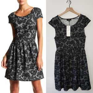 CLOSING! Women's Papillon Cap Sleeve Skater Dress